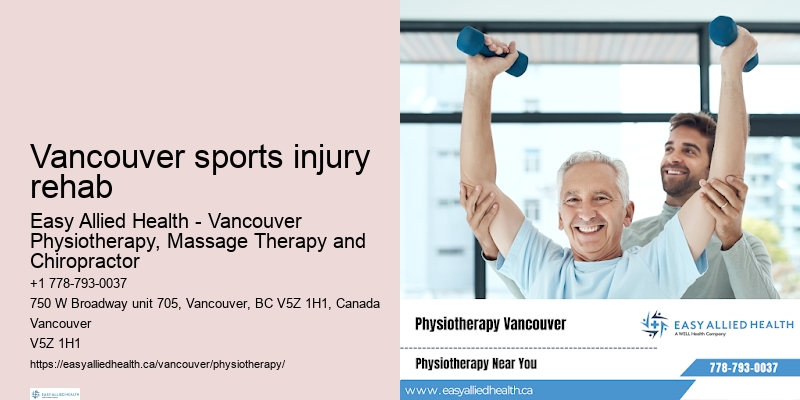 Quality physiotherapy care Vancouver sports injury rehab