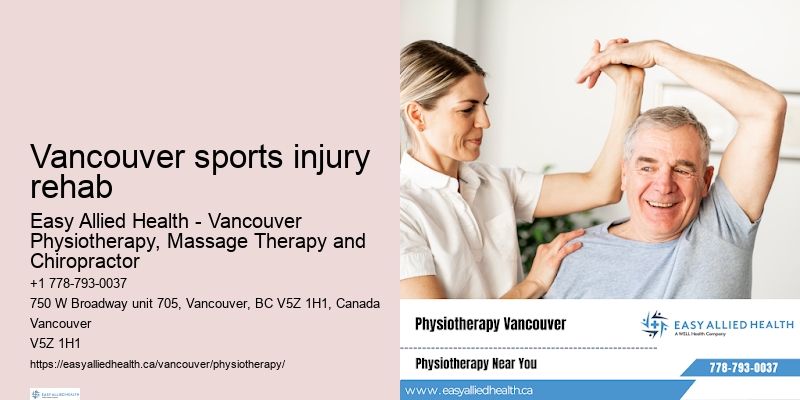 Vancouver sports injury rehab physiotherapy treatment options