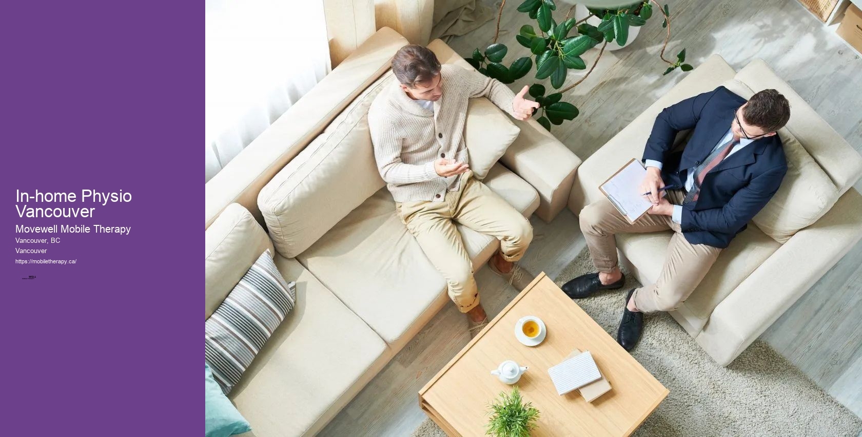 In-home Physio Vancouver