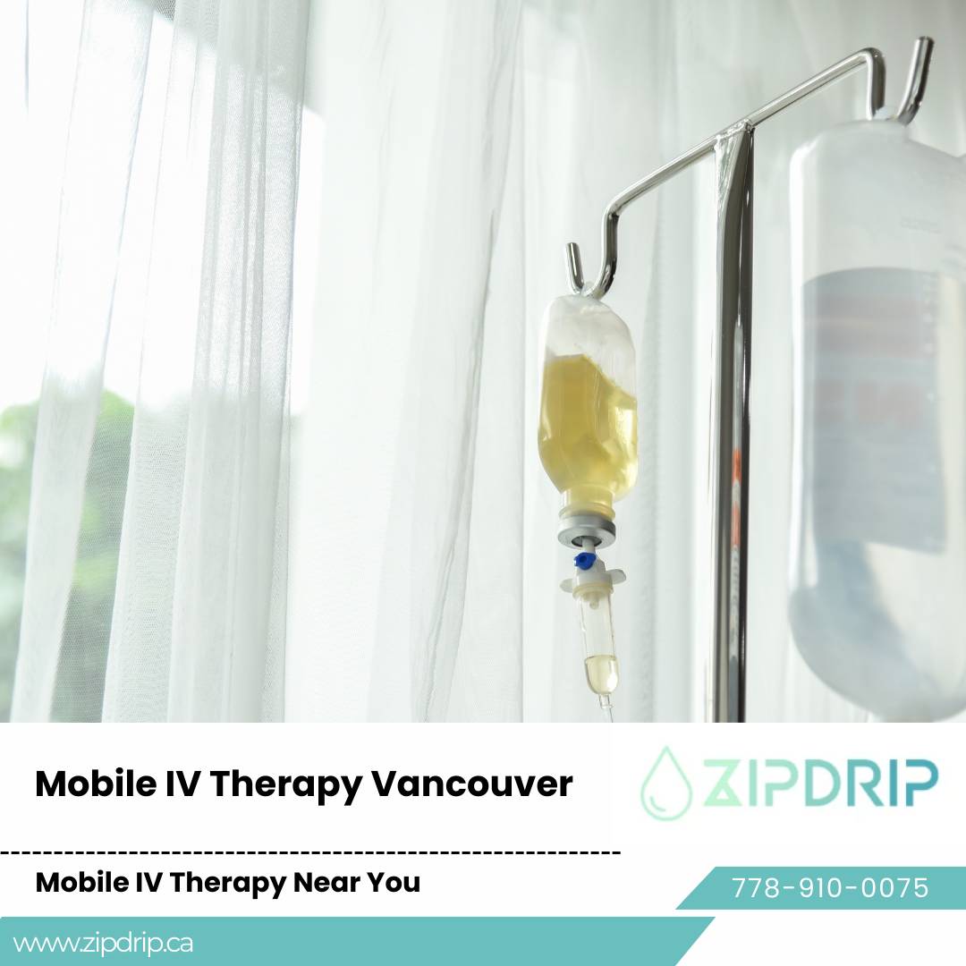 Vitamin IV Drip for energy IV Hydration Clinic Vancouver