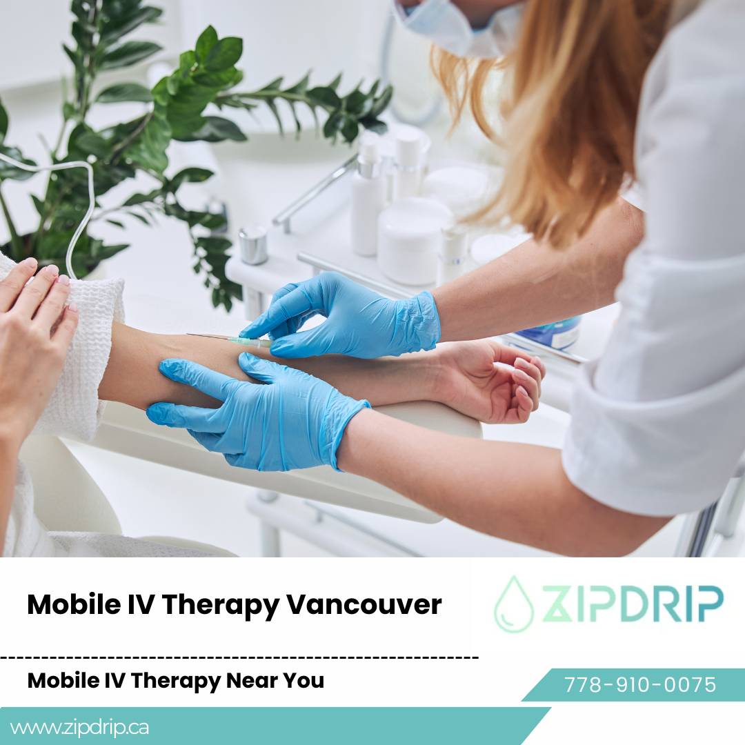 Mobile IV therapy for parties