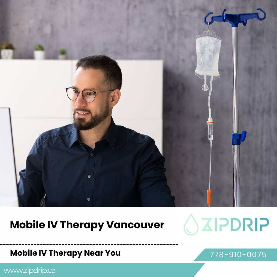 Mobile IV therapy for hydration