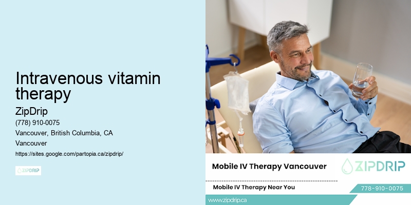 Intravenous vitamin therapy