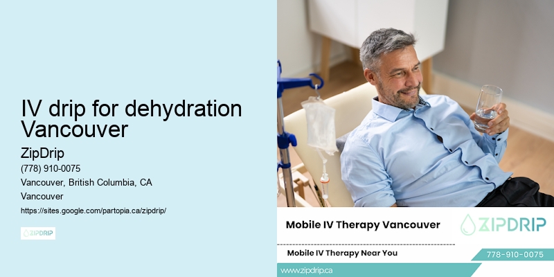 IV drip for dehydration Vancouver