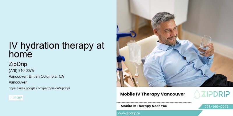 IV hydration therapy at home
