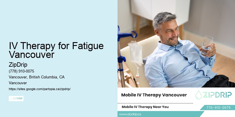 IV Therapy for Fatigue Vancouver
