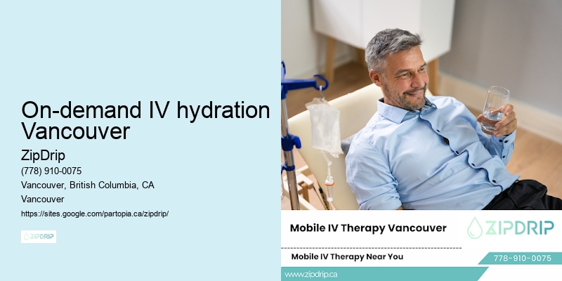 On-demand IV hydration Vancouver