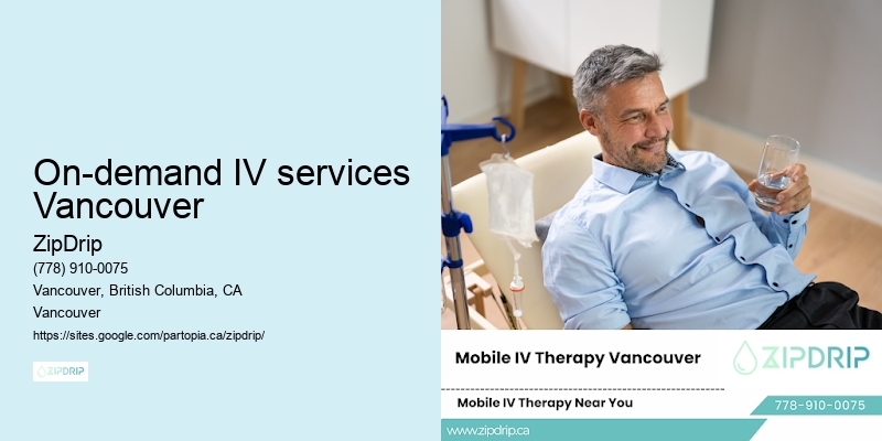 On-demand IV services Vancouver