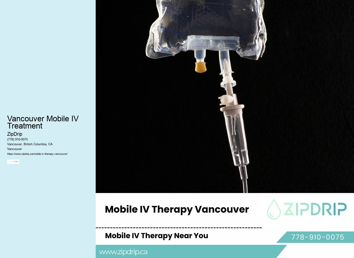 Vancouver Mobile IV Treatment mobile IV therapy for headaches