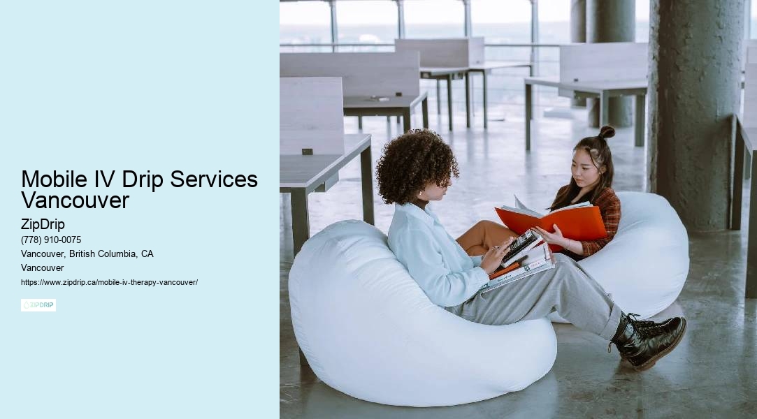 Mobile IV Drip Services Vancouver mobile IV therapy for jet lag relief
