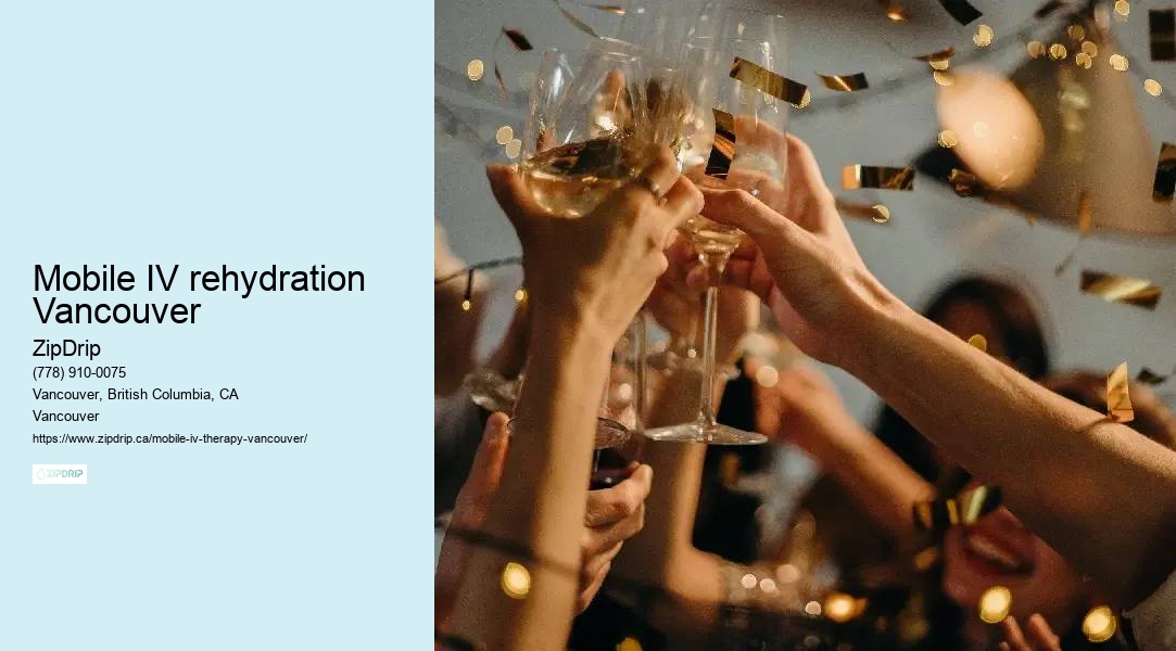 Mobile IV rehydration Vancouver mobile IV therapy benefits