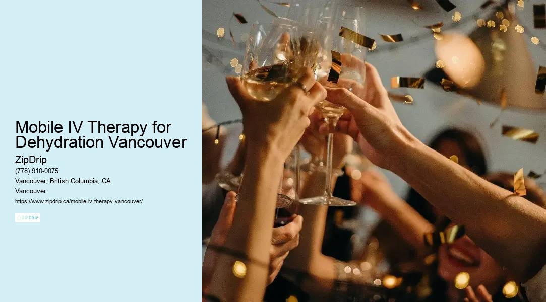 Mobile IV therapy for chronic illness support Mobile IV Therapy for Dehydration Vancouver