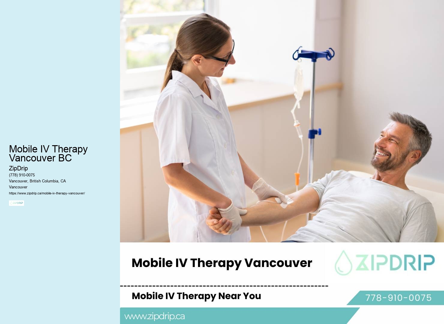 Home IV hydration for hangover recovery Mobile IV Therapy Vancouver BC